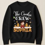 The Cookie Crew Matching Christmas Shirt For Family, Grandparents, Kids - Personalized Shirt - Image 5