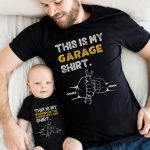 This Is My Garage Shirt - Personalized Matching Shirt And Baby Bodysuit - Image 2