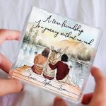 A True Friendship Is A Journey Without An End - Personalized Acrylic Plaque - Image 5