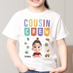Cousin Crew Kid Matching Shirts Cartoon Version - Personalized Shirt - Image 4