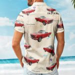 Custom Car Photo And Map - Personalized Photo Hawaiian Shirt - Image 4