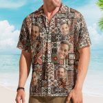 Custom Face Funny Photo Hawaii Tribal For Men, Women - Custom Photo Hawaiian Shirts - Image 4