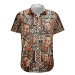 Custom Face Funny Photo Hawaii Tribal For Men, Women - Custom Photo Hawaiian Shirts - Image 6