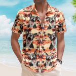 Custom Funny Photo Hawaii Floral Beach Men Husband - Custom Photo Hawaiian Shirt - Image 4