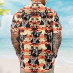 Custom Funny Photo Hawaii Floral Beach Men Husband - Custom Photo Hawaiian Shirt - Image 5