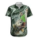 Custom Photo Fishing Bass Fish For Men - Custom Photo Hawaiian Shirt - Image 6