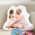 Custom Photo Funny Dad & Kids Moments - Personalized Photo Custom Shaped Pillow - Image 4