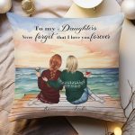 Daughter Never Forget That I Love You Forever - Personalized Pillow (Insert Included) - Image 4