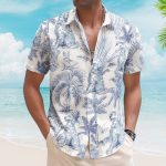 Dog Lovers Toile De Jouy Style Custom Dog Breeds - Personalized Hawaiian Shirt