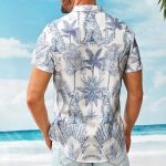 Dog Lovers Toile De Jouy Style Custom Dog Breeds - Personalized Hawaiian Shirt - Image 3