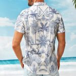 Golf Lover Toile De Jouy Vintage French Style - Personalized Hawaiian Shirt - Image 2