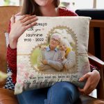 Hug This Pillow And Know I'm Here - Personalized Photo Memory Pillow (Insert Included) - Image 3