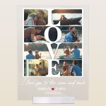 I Love You To The Moon And Back - Personalized Acrylic Photo Plaque - Image 5