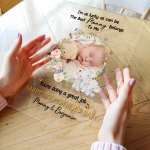 I'm As Lucky As Can Be The Best Mommy Belongs To Me - Personalized Acrylic Photo Plaque - Image 2