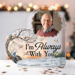 I'm Always With You Memorial Gift - Personalized Acrylic Photo Plaque - Image 2