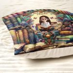 Just One More Chapter - Personalized Pillow (Insert Included) - Image 3