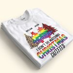 Lgbt I Don't Do Matching Christmas Outfits - Personalized Matching Couple Shirt - Image 5