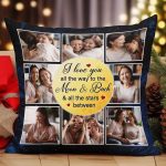 Love You All The Way - Personalized Photo Pillow - Image 4