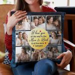 Love You All The Way - Personalized Photo Pillow - Image 6