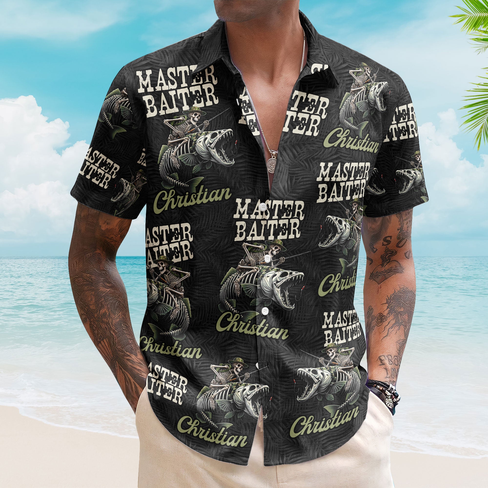 Master-Baiter-Personalized-Hawaiian-Shirt_1.jpg Master Baiter - Personalized Hawaiian Shirt - Image 1