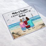 Mother & Daughters A Bond That Can't Be Broken Sea - Personalized Acrylic Plaque - Image 2