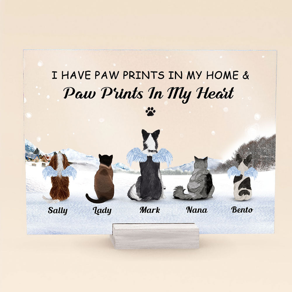 Paw-Prints-In-My-Home-_-Paw-Prints-In-My-Heart-Personalized-Acrylic-Plaque-Christmas-Loving-Gift-For-Pet-Lover-Dog-Lover-Dog-Owner-Cat-Lover-Cat-Owner_4.jpg Paw Prints In My Home & Paw Prints In My Heart - Personalized Acrylic Plaque - Christmas, Loving Gift For Pet Lover, Dog Lover, Dog Owner, Cat Lover Cat Owner - Image 1