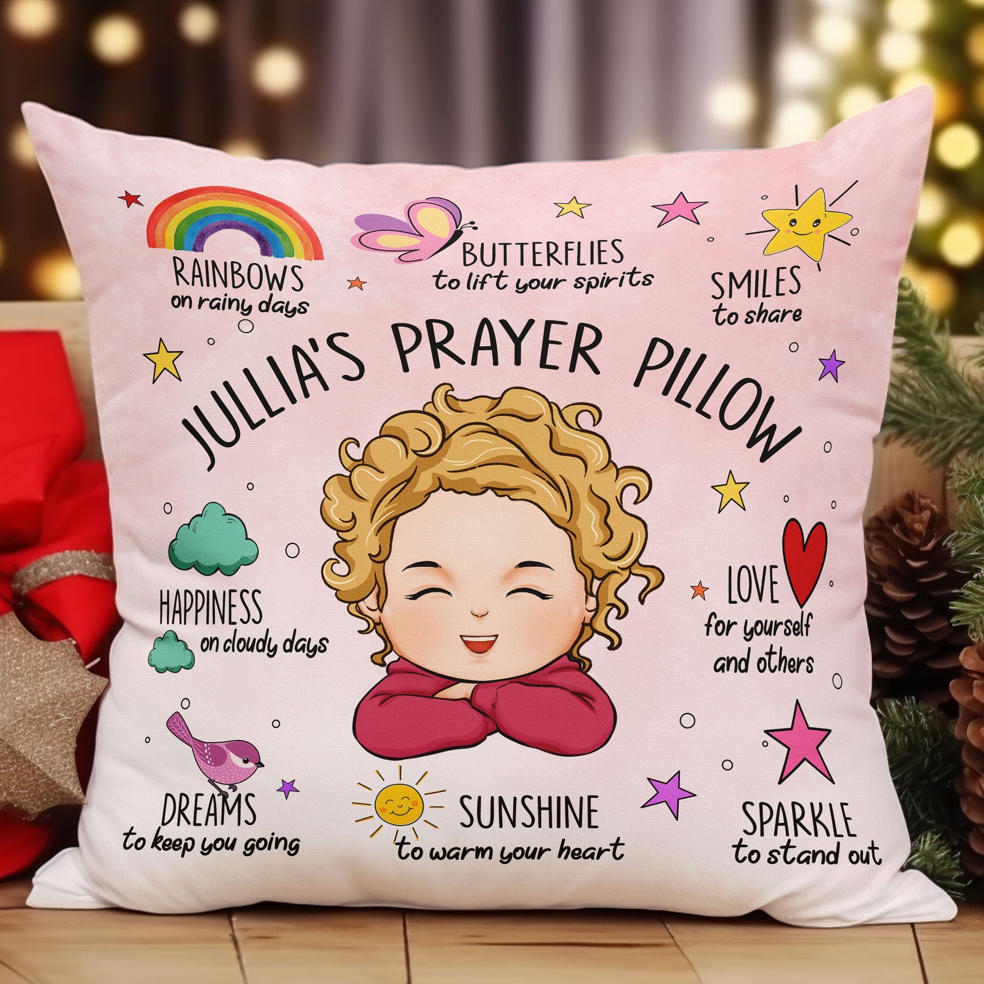 Prayer-For-Kid-Personalized-Pillow-_Insert-Included_1.jpg Prayer For Kid - Personalized Pillow (Insert Included) - Image 1