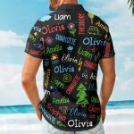 Reasons I Love Being A Papa - Personalized Hawaiian Shirt - Image 3