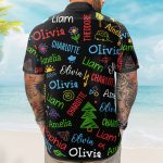 Reasons I Love Being A Papa - Personalized Hawaiian Shirt - Image 5