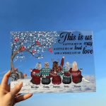 This Is Us A Whole Lot Of Love - Personalized Acrylic Plaque - Image 5