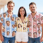 Travel Matching Hawaiian Crew Shirt - Personalized Hawaiian Shirt