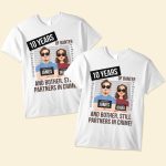 Travel Partners For Life - Personalized Couple Matching Shirts - Image 2