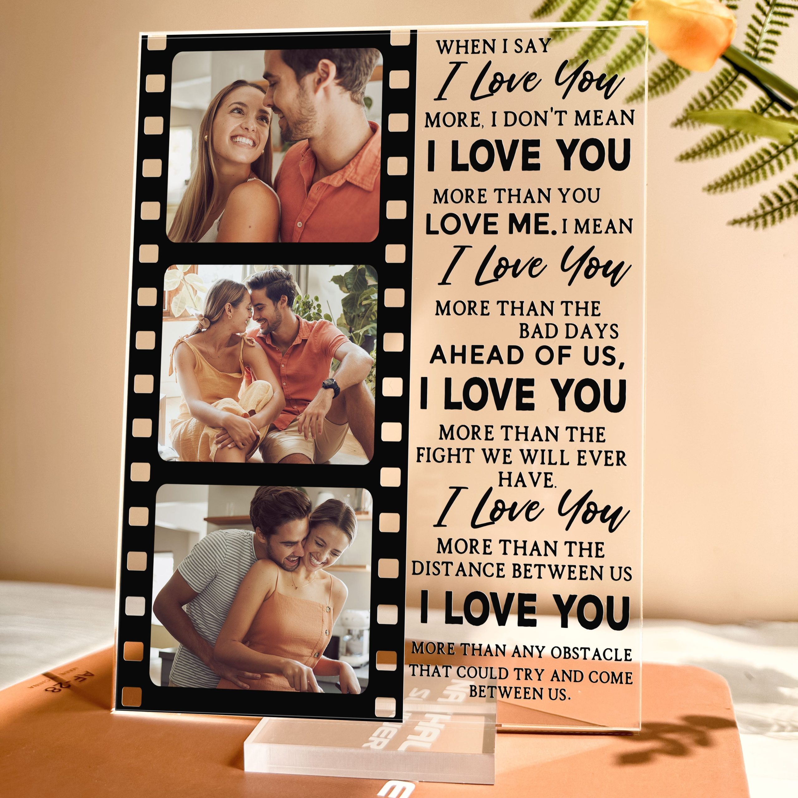 When-I-Say-I-Love-You-More-Personalized-Acrylic-Photo-Plaque_1.jpg When I Say I Love You More - Personalized Acrylic Photo Plaque - Anniversary Gifts For Her, Him - Image 1