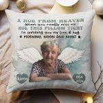 When You Miss Me, Hug This - Personalized Photo Pillow (Insert Included) - Image 2