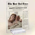 You Are The Man Who Has Given Me Everything - Personalized Acrylic Photo Plaque - Image 5