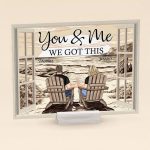 You & Me We Got This Anniversary Gift - Personalized Acrylic Plaque - Image 3