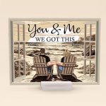 You & Me We Got This Anniversary Gift - Personalized Acrylic Plaque - Image 5